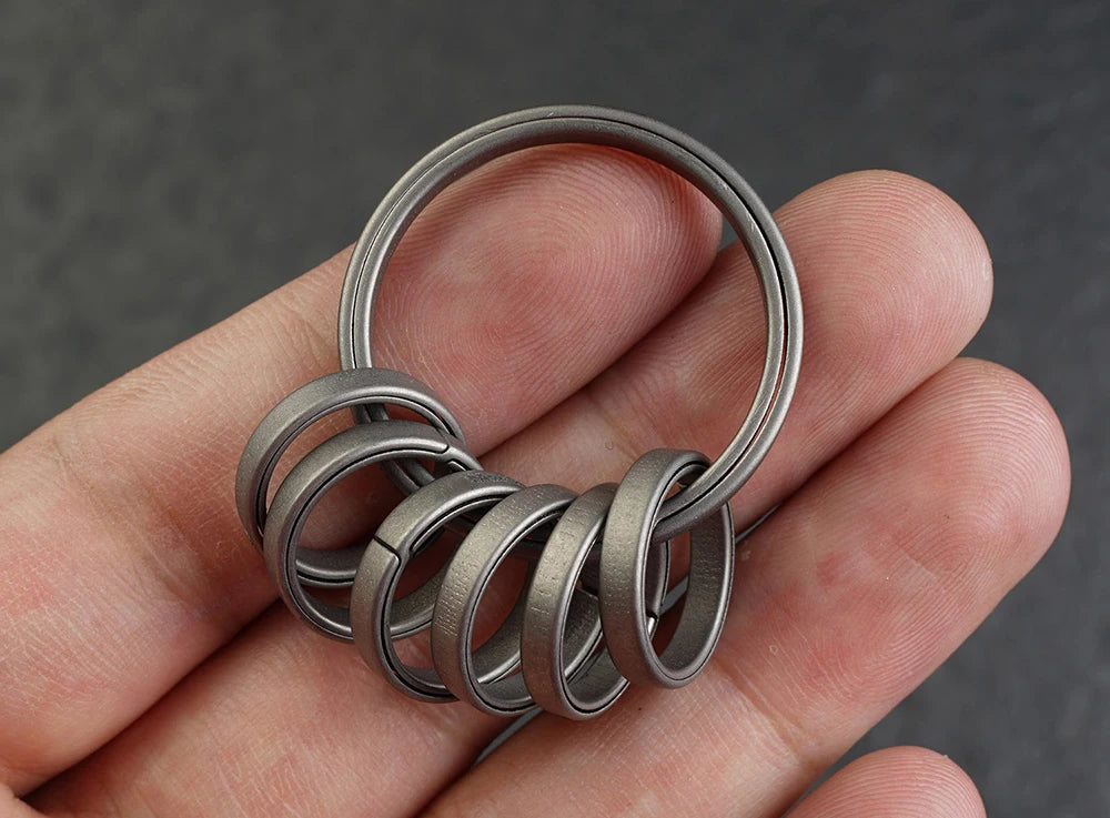 Titanium Keyring