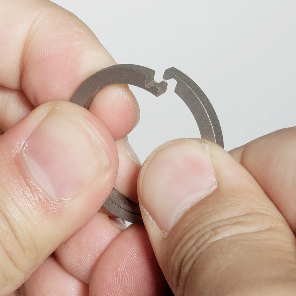 Titanium Keyring