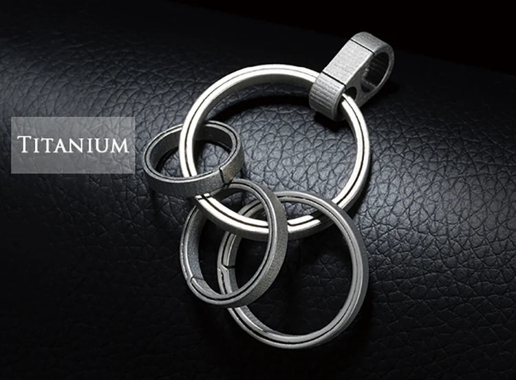 Titanium Keyring