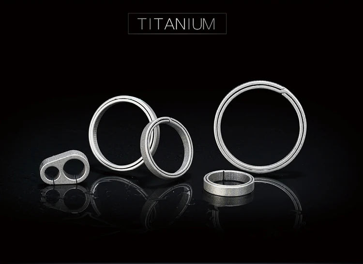 Titanium Keyring