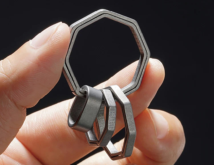 Titanium Keyring