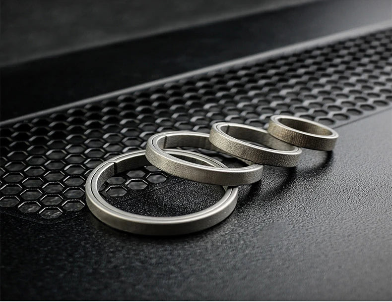 Titanium Keyring