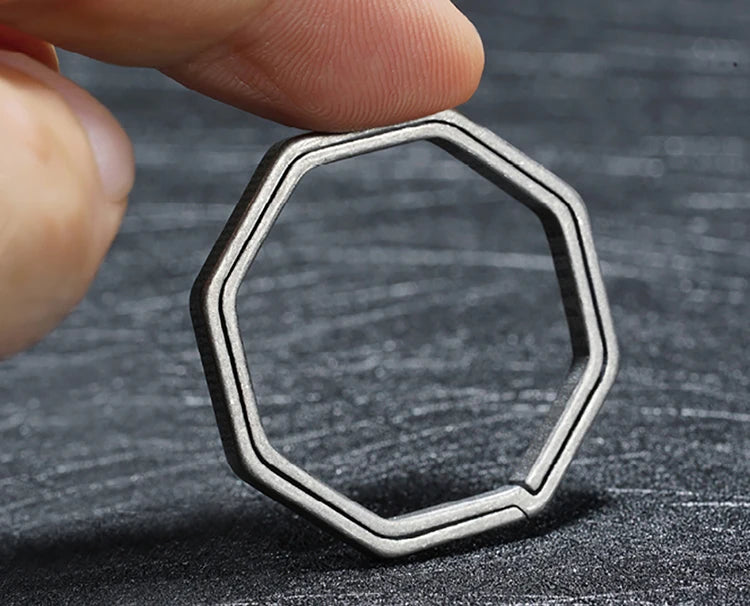 Titanium Keyring