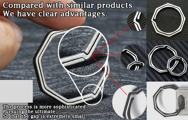 Titanium Keyring