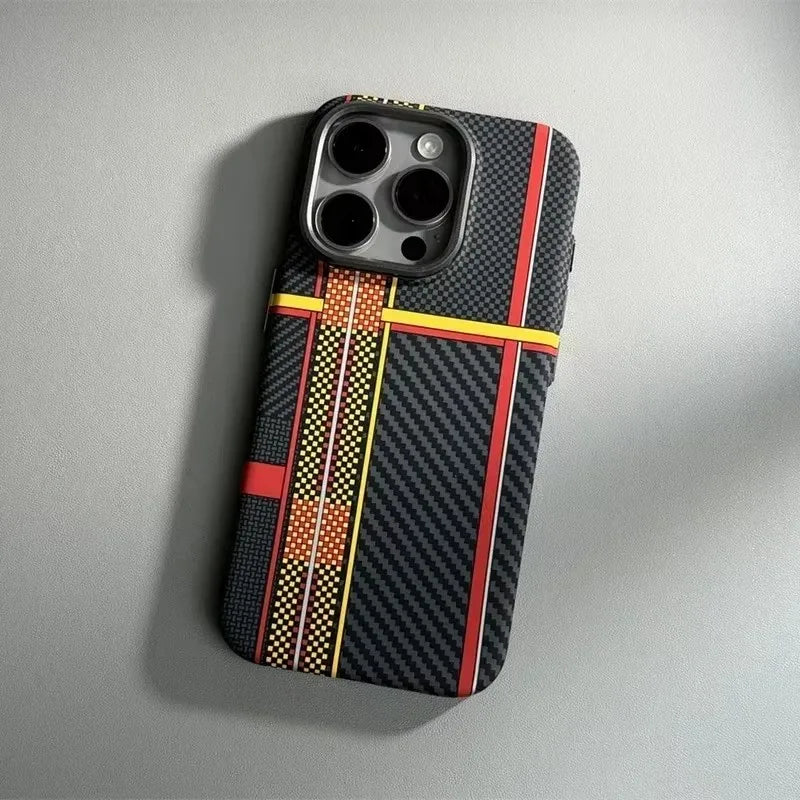 Luxury Carbon Fiber Magsafe IPhone Case
