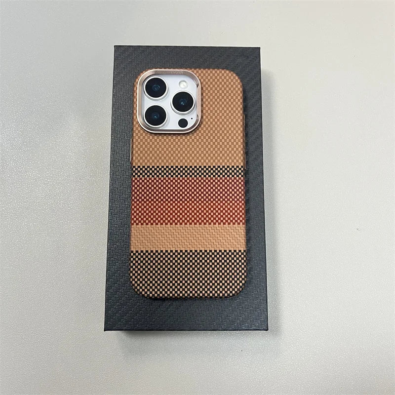 Luxury Carbon Fiber Magsafe IPhone Case