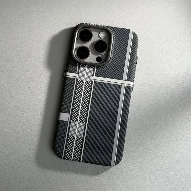 Luxury Carbon Fiber Magsafe IPhone Case