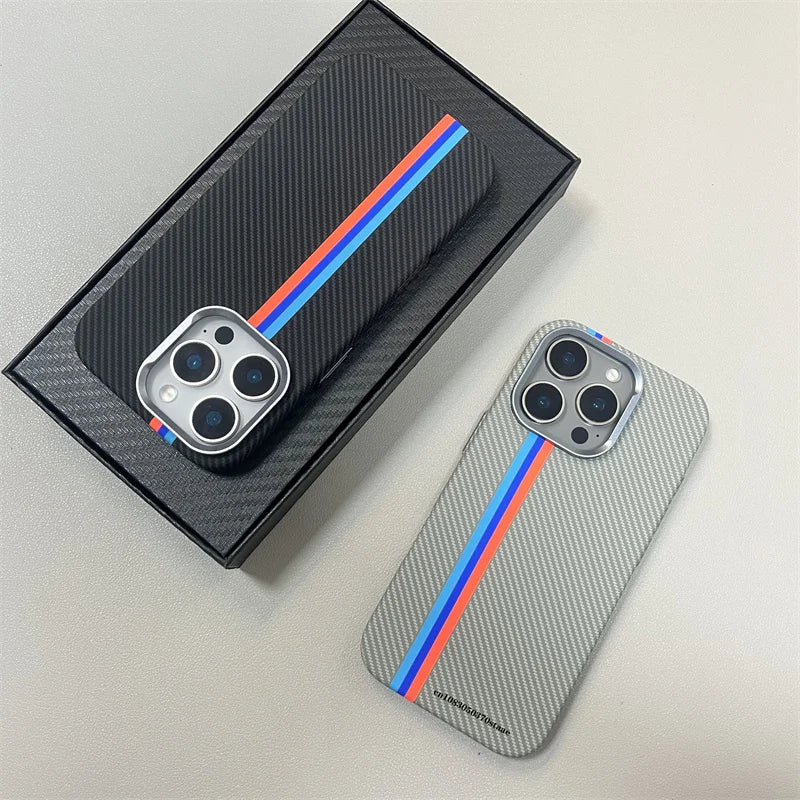 Luxury Carbon Fiber Magsafe IPhone Case