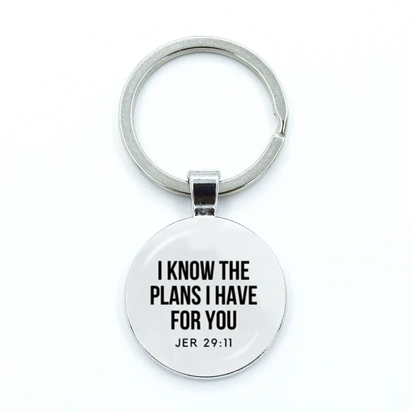 Bible Verse Keychain