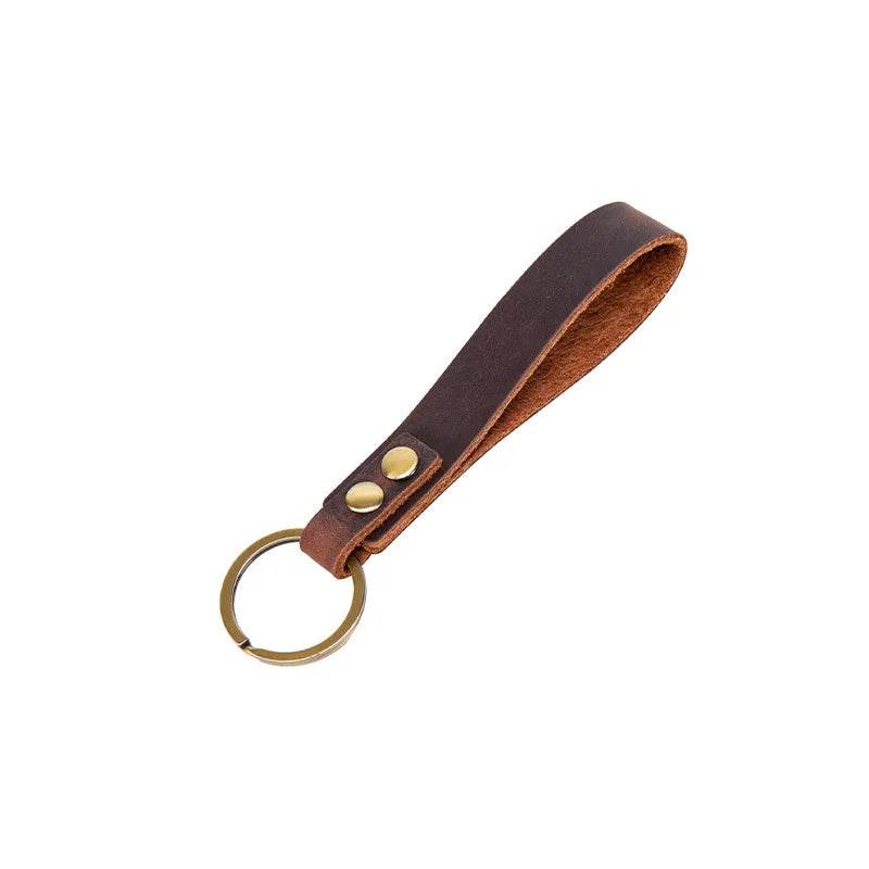 Cow Leather Keychain