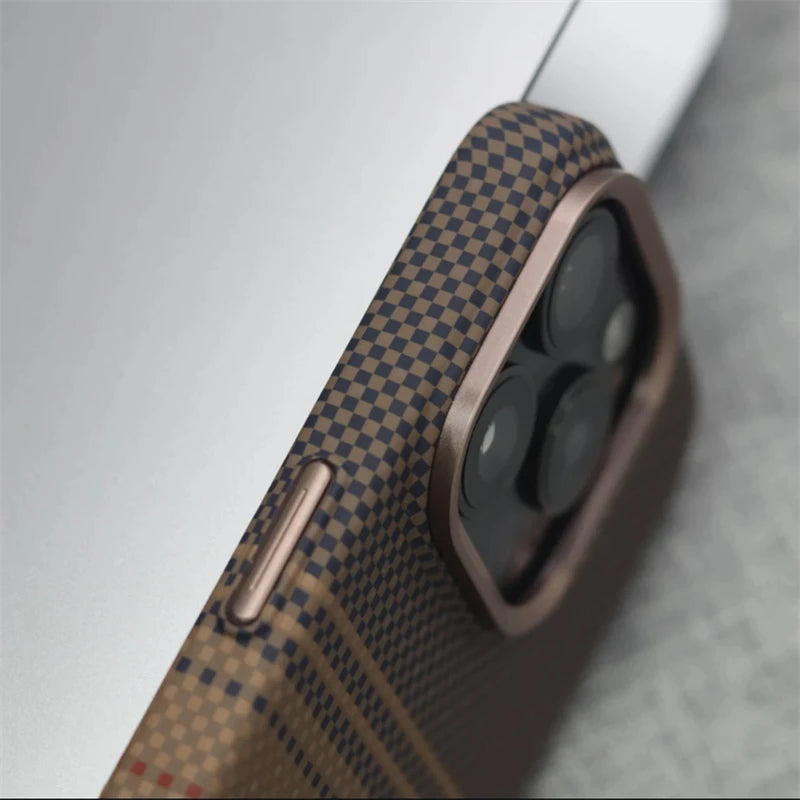 Luxury Carbon Fiber Magsafe IPhone Case