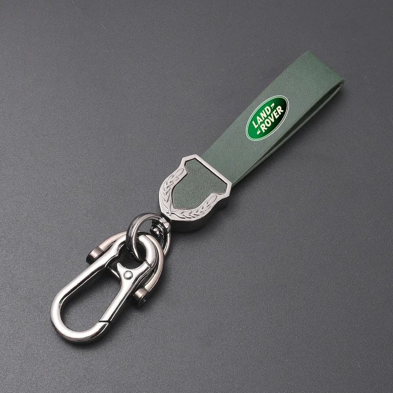 Land Rover Leather Keychain