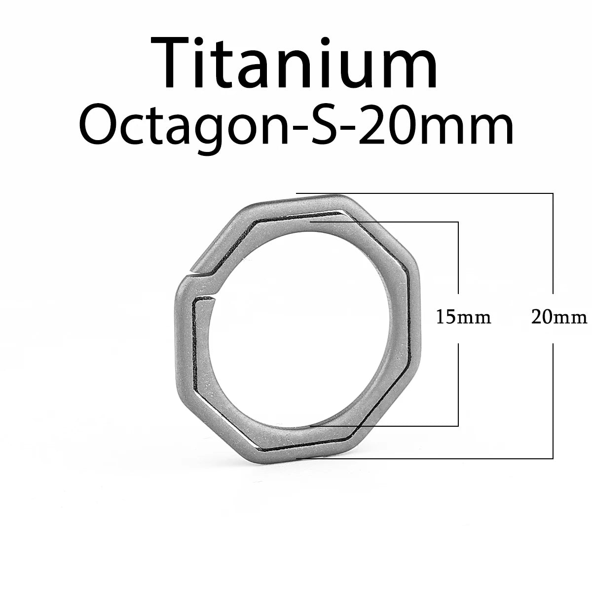 Titanium Keyring