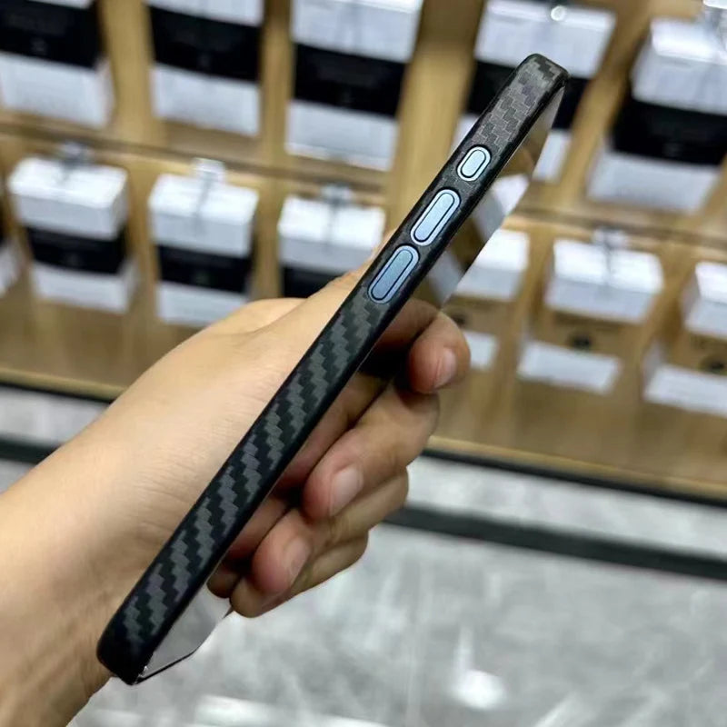 Luxury Carbon Fiber Magsafe IPhone Case