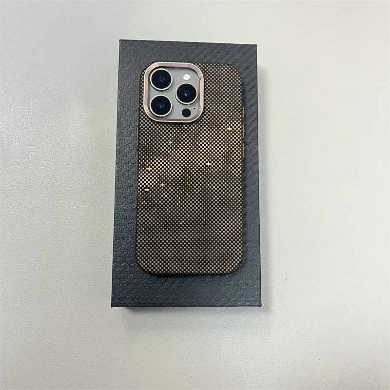 Luxury Carbon Fiber Magsafe IPhone Case