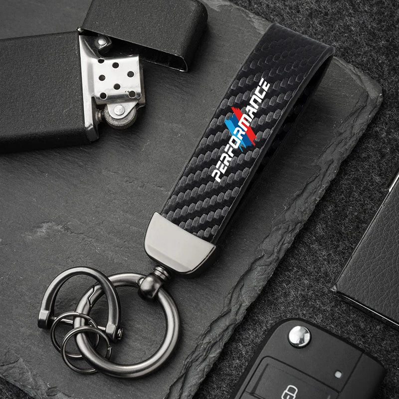 BMW Carbon Fiber Keychain