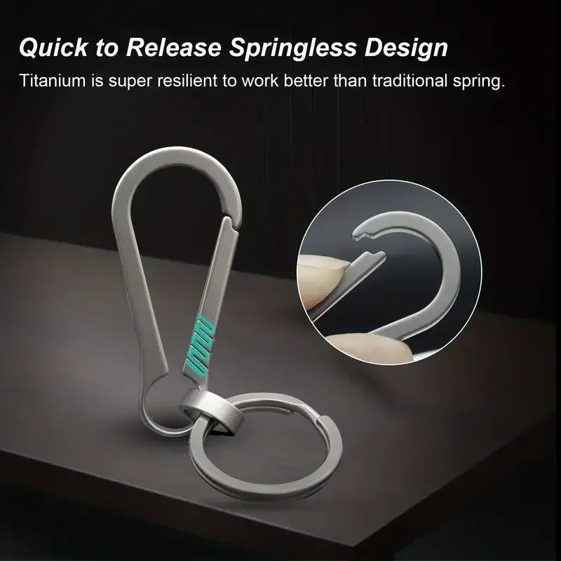 Titanium Keychain