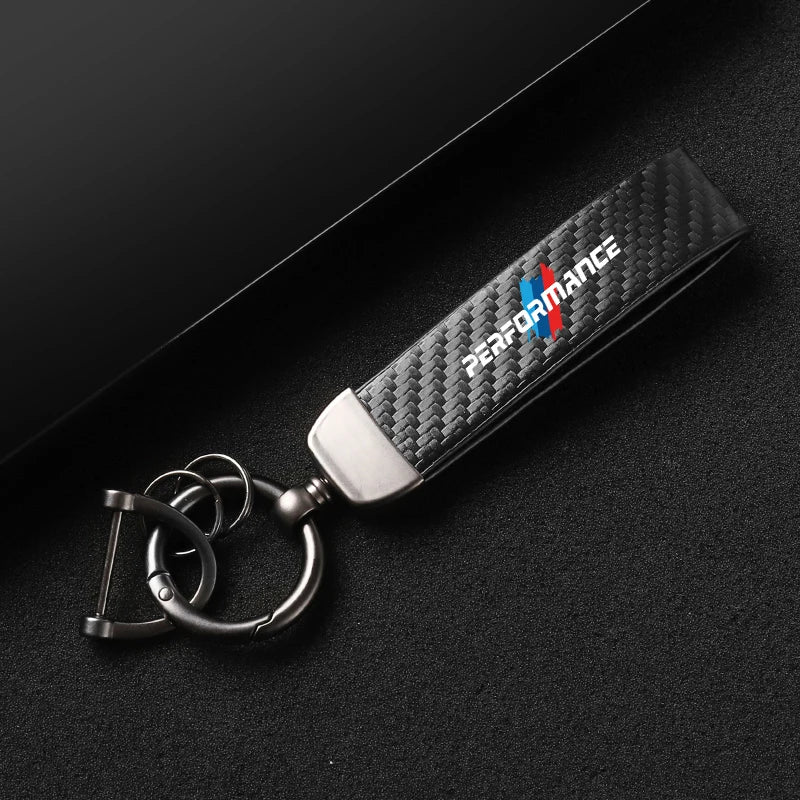 BMW Carbon Fiber Keychain