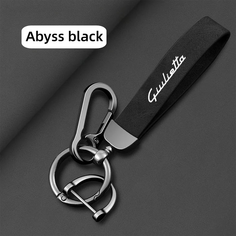 Alfa Romeo Leather Keychain