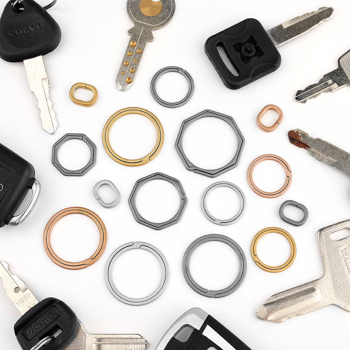 Titanium Keyring