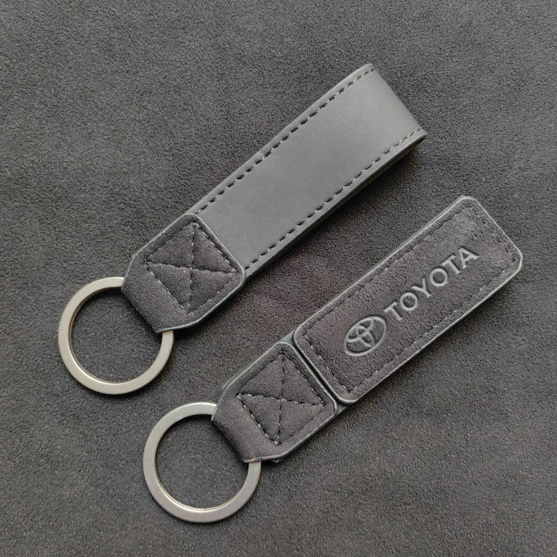 Toyota Leather Keychain