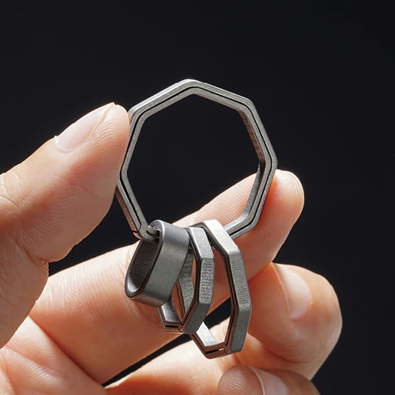 Titanium Keyring
