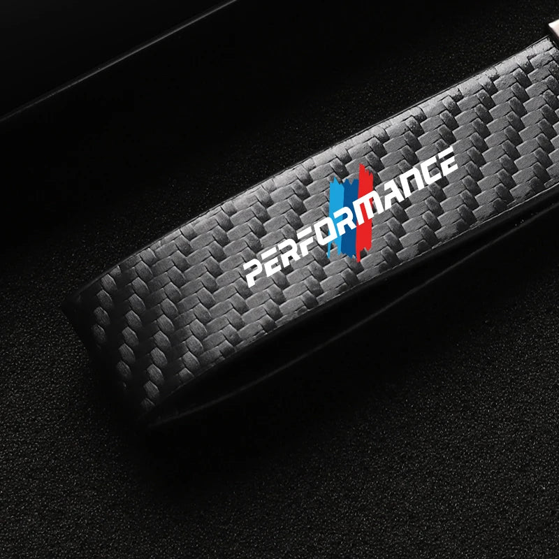 BMW Carbon Fiber Keychain