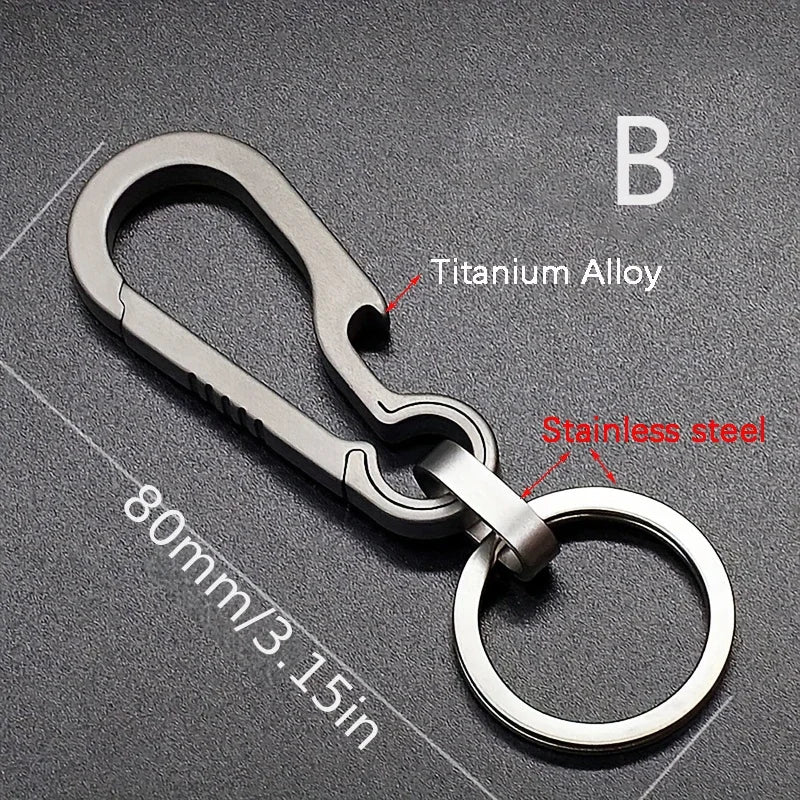 Titanium Keychain