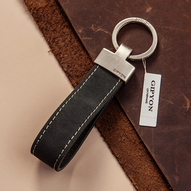Cow Leather Keychain