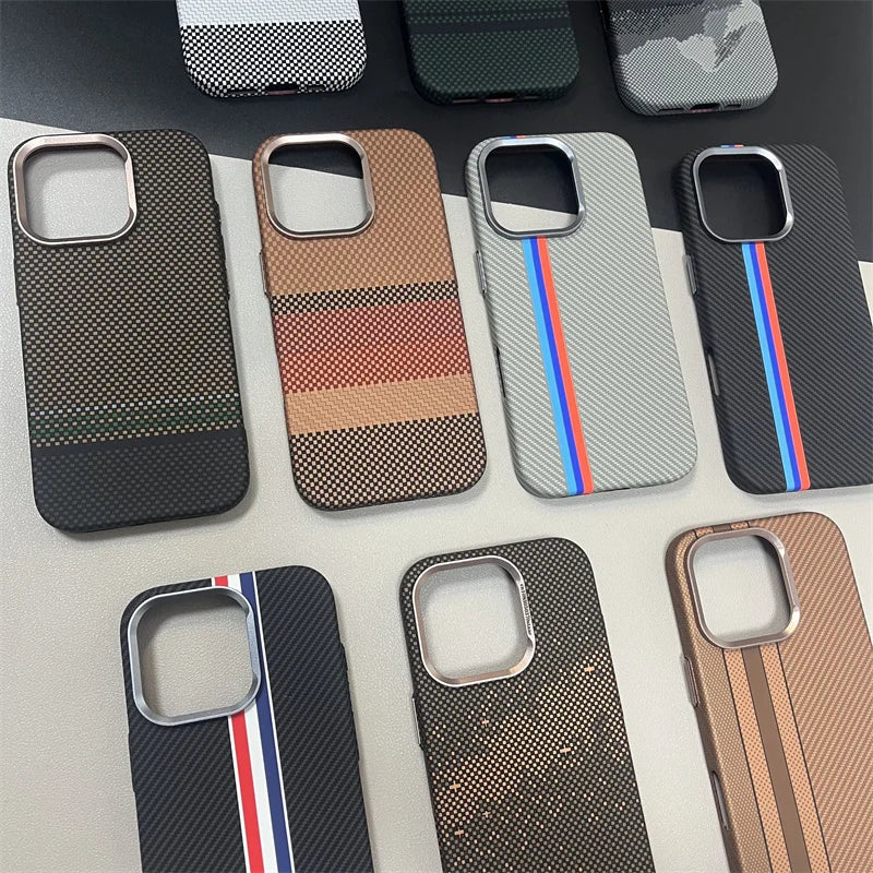 Luxury Carbon Fiber Magsafe IPhone Case