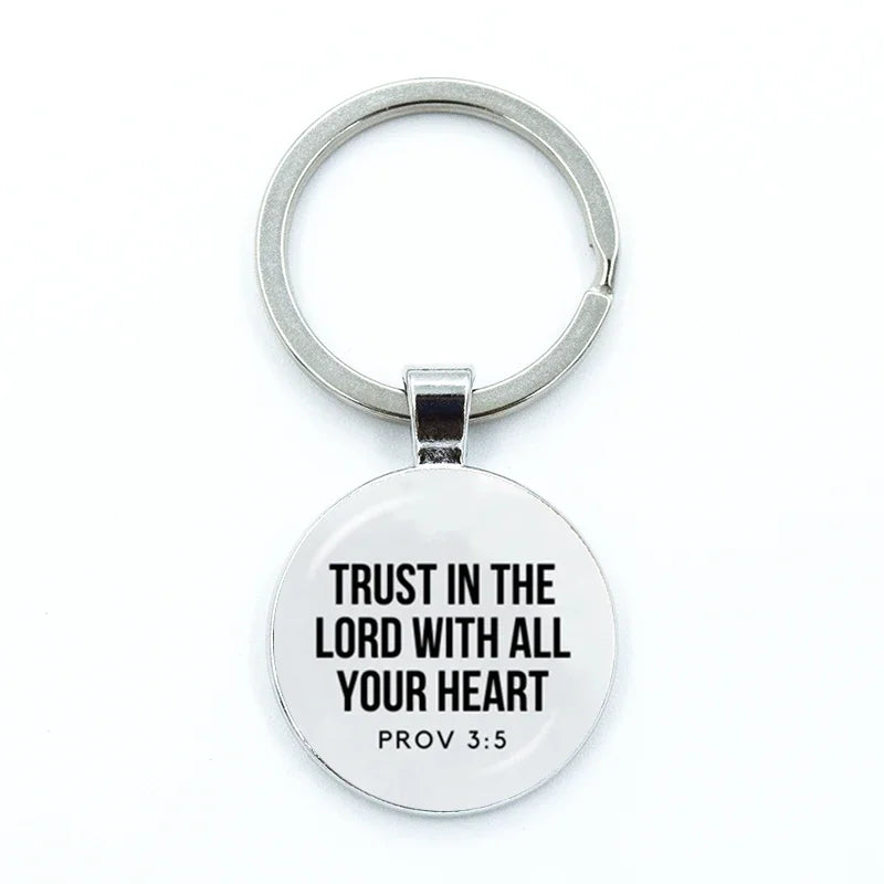 Bible Verse Keychain