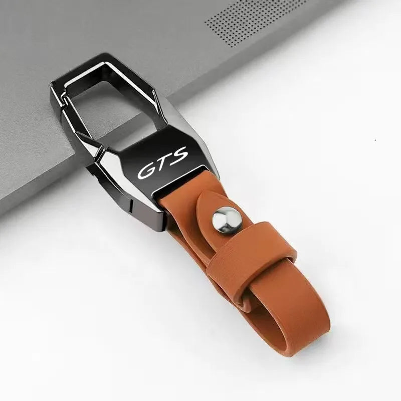 GTS Leather Keychain
