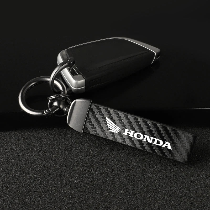Honda Carbon Fiber Keychain