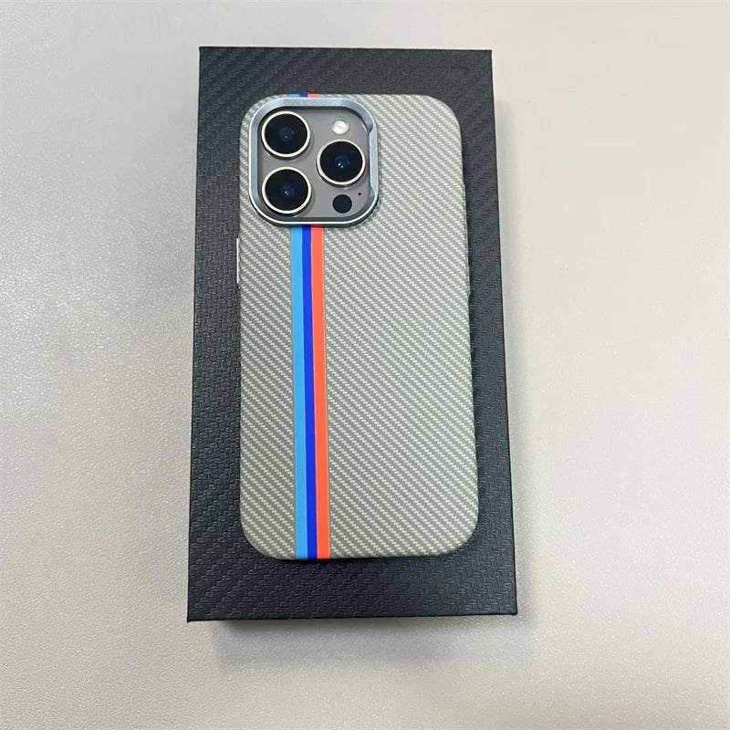 Luxury Carbon Fiber Magsafe IPhone Case