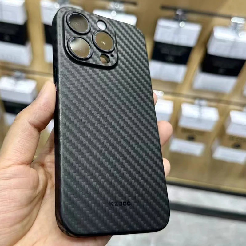 Luxury Carbon Fiber Magsafe IPhone Case