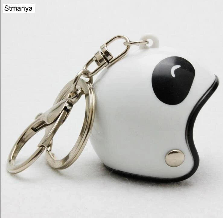 Safety Helmet Car Keychain