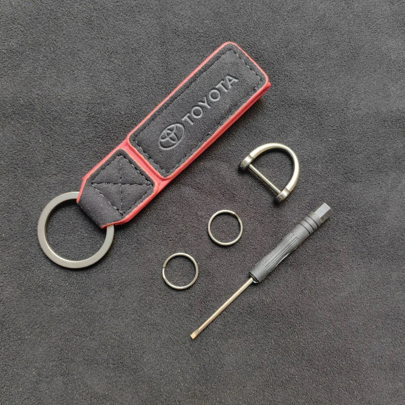Toyota Leather Keychain