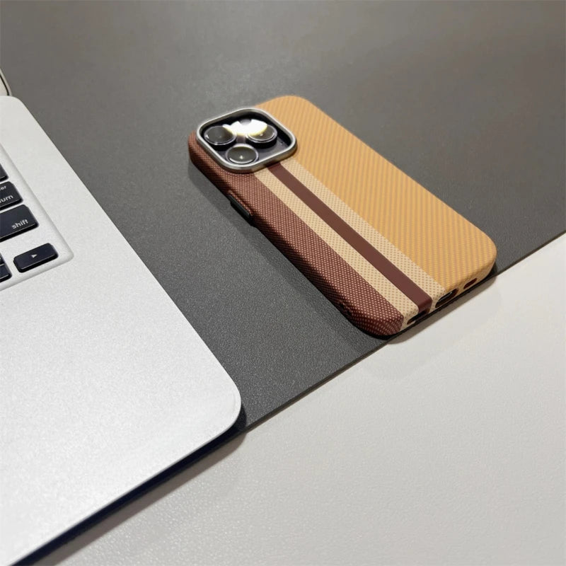 Luxury Carbon Fiber Magsafe IPhone Case