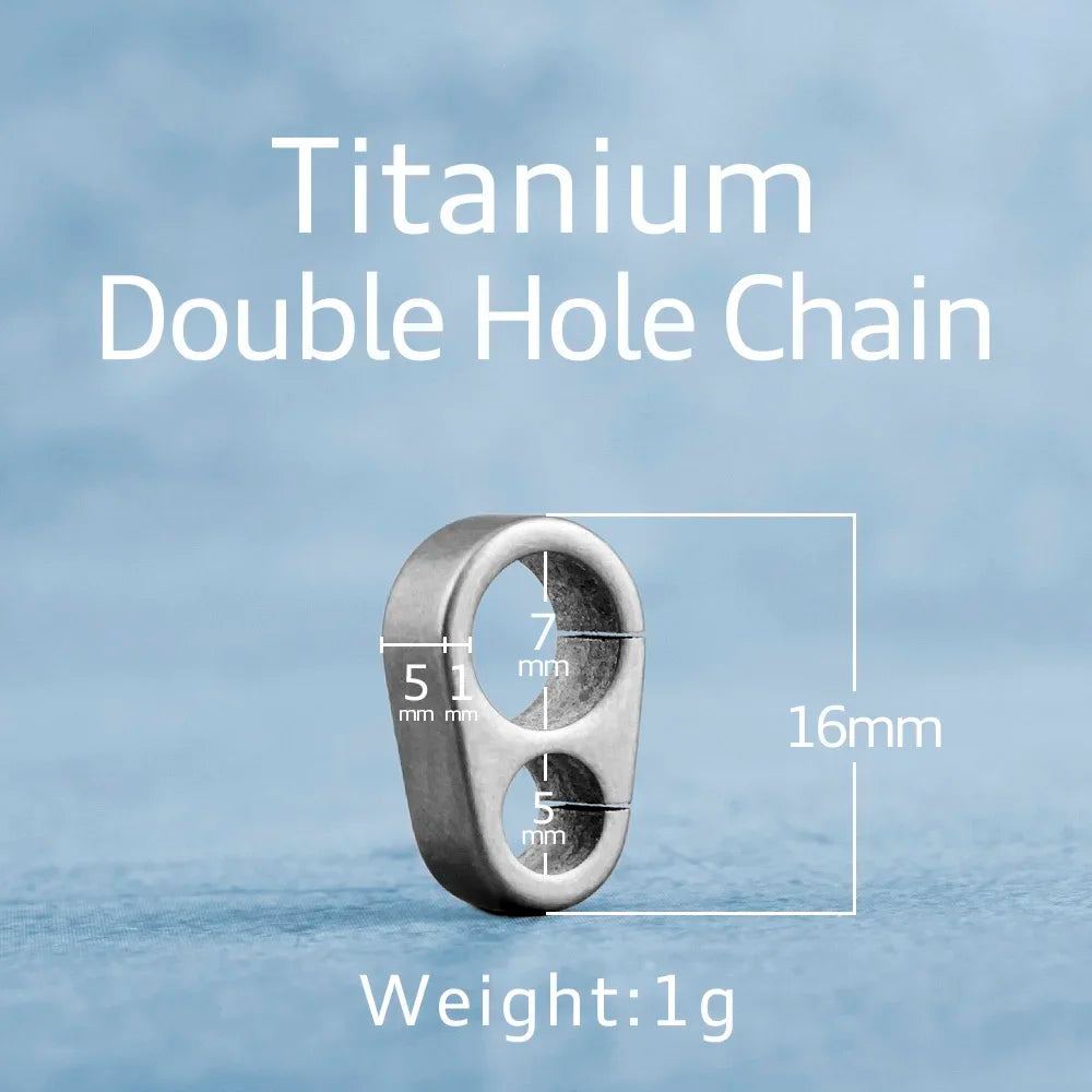 Black Titanium Keyring