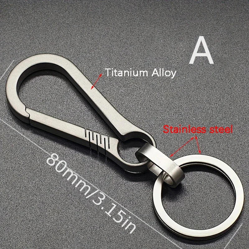 Titanium Keychain