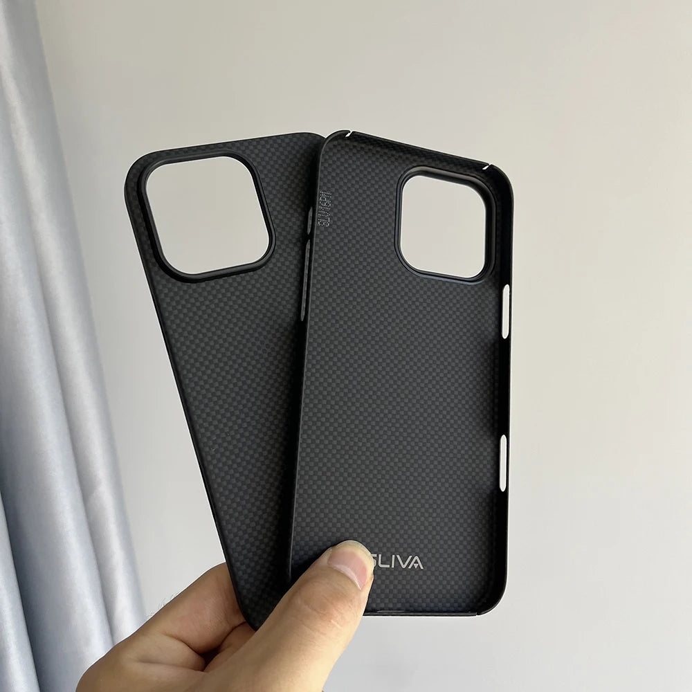 Luxury Hard Carbon Fiber Magsafe IPhone Case