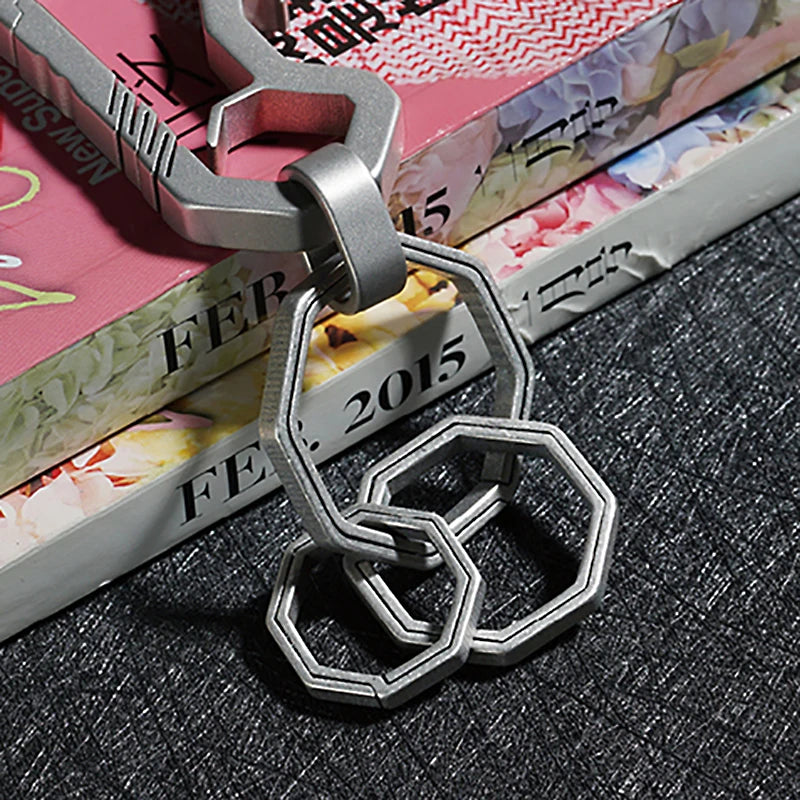 Titanium Keyring