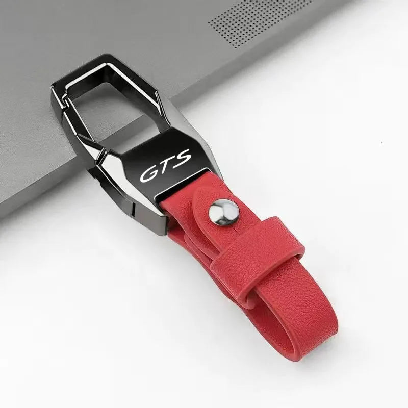 GTS Leather Keychain