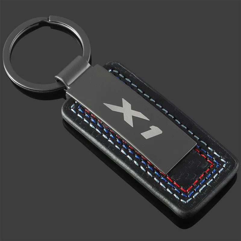 BMW X-Series Leather Keychain