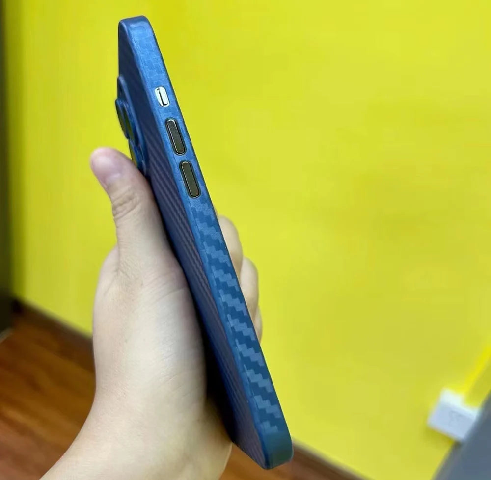 Luxury Carbon Fiber Magsafe IPhone Case