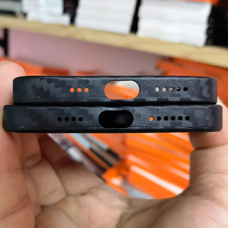 Luxury Carbon Fiber Magsafe IPhone Case
