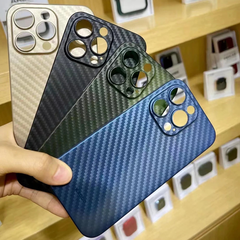 Luxury Carbon Fiber Magsafe IPhone Case