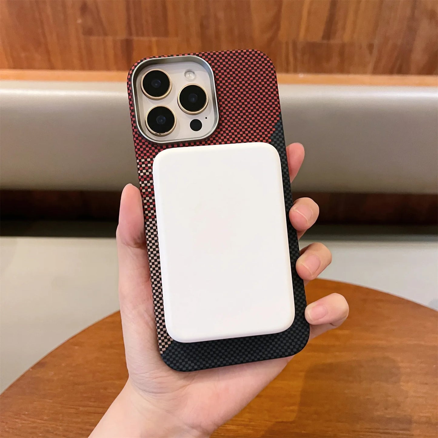 Luxury Carbon Fiber Magsafe IPhone Case