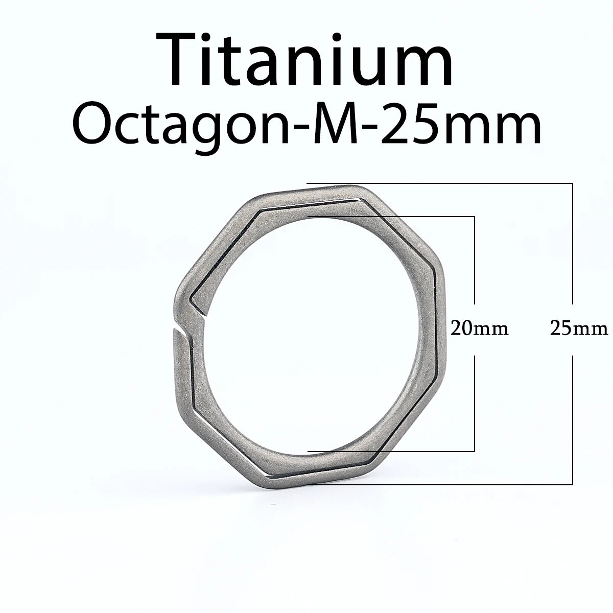 Titanium Keyring