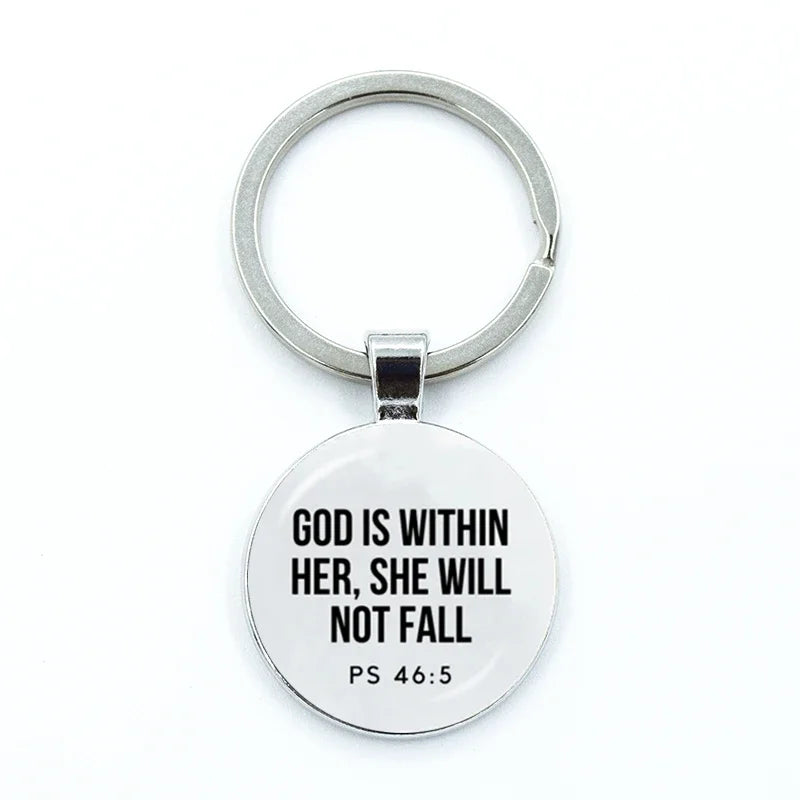 Bible Verse Keychain